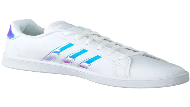 adidas grand court lifestyle sneaker - kids'