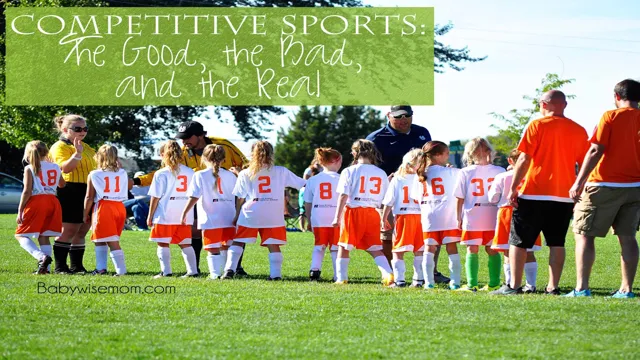 are competitive sports good for kids