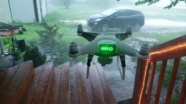 can you fly a dji drone in the rain