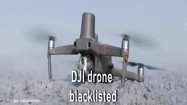 dji drone ban in us