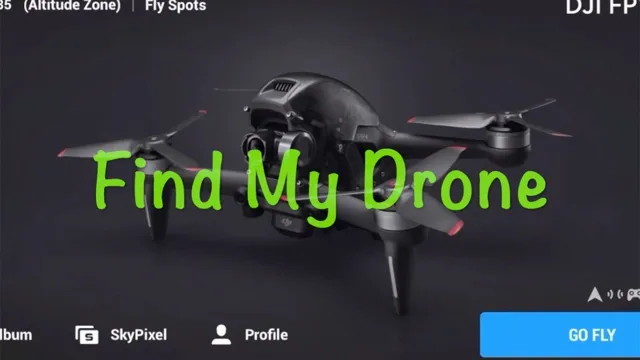 dji find my drone