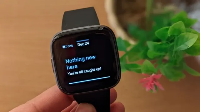 fitbit button not working