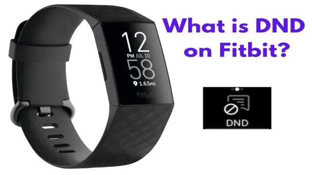 fitbit charge 5 dnd mode
