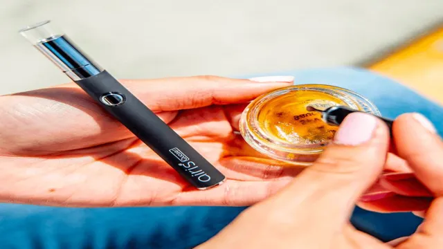 gadget dab wax pen vape easy clean tip