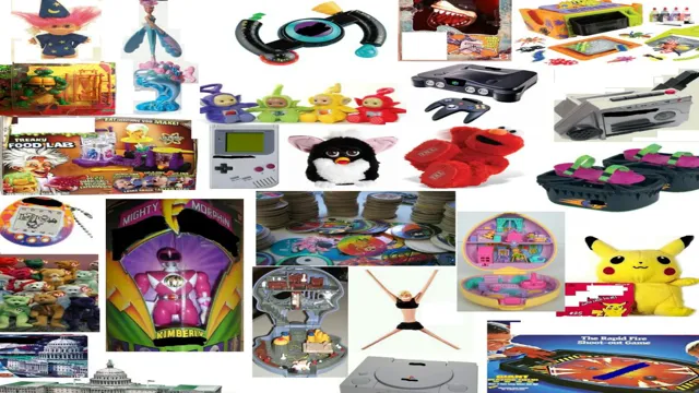 kid electronics and toys from the 90s