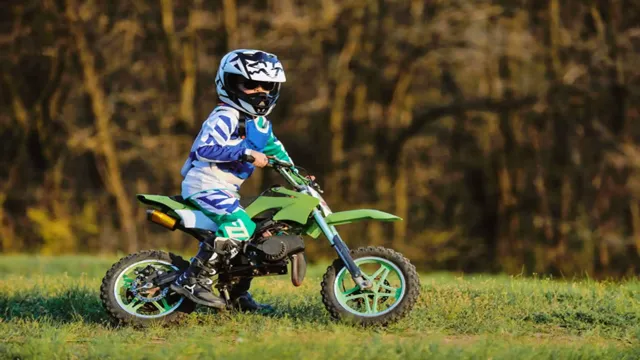 kids dirt bike racing