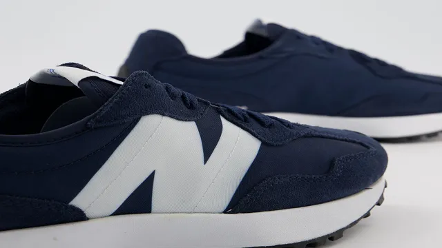 new balance lifestyle 327 kids indigo & nightwatch shoes