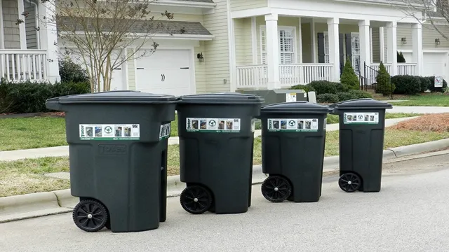 outdoor trash can gadget