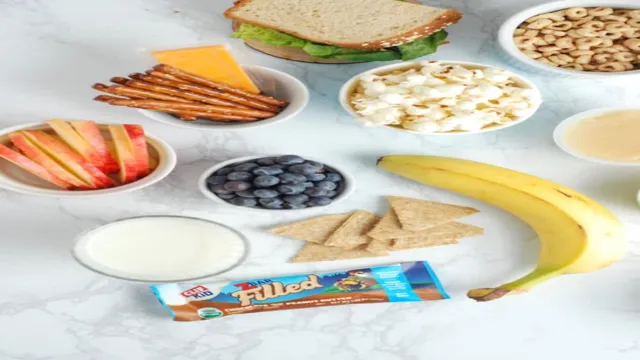 snacks for kids sports