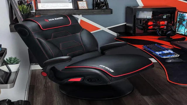 video game chair with speakers