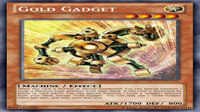 yugioh gold gadget tips