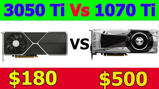 1070 vs 3050