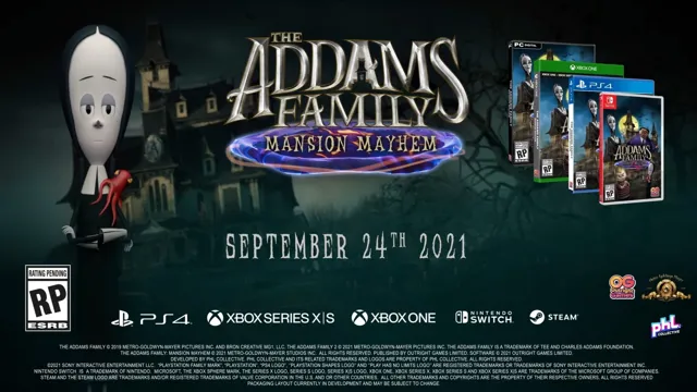 addams family game nintendo switch