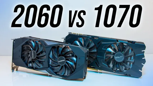 asus rtx 2060 vs gtx 1070