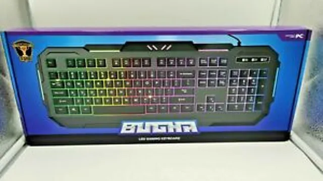 bugha exclusive led gaming keyboard for pc
