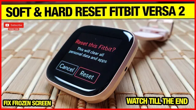 data not cleared fitbit versa