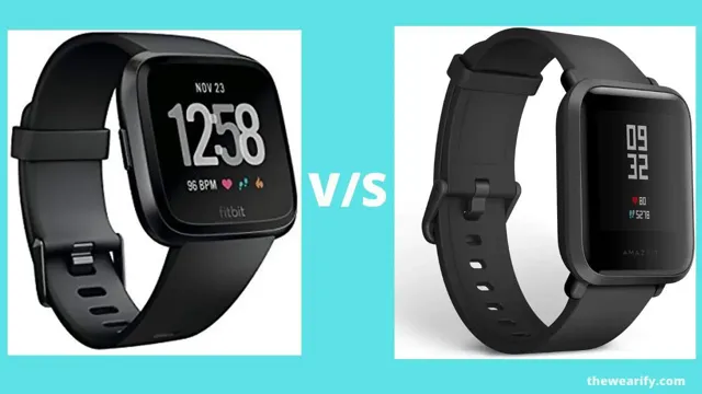 fitbit versa 2 vs amazfit bip u pro