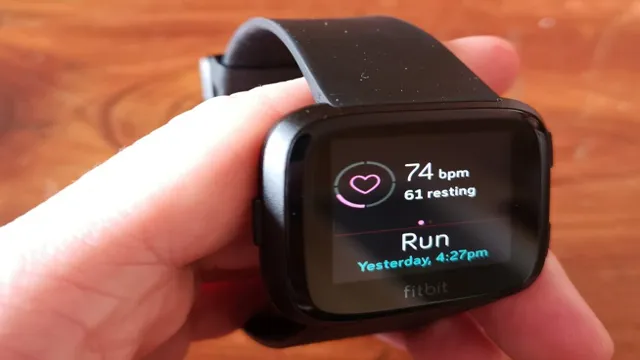 fitbit versa 3 data not cleared