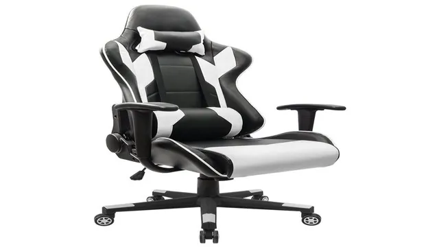 homall gaming chair white