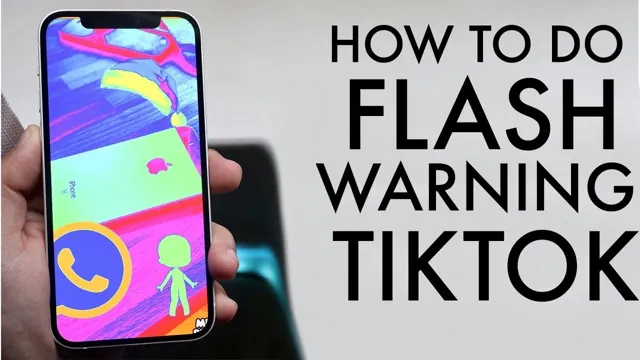 how do you do front flash on tiktok