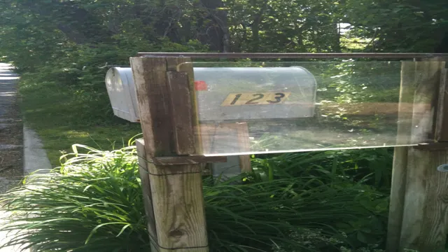 how to build a mailbox shield