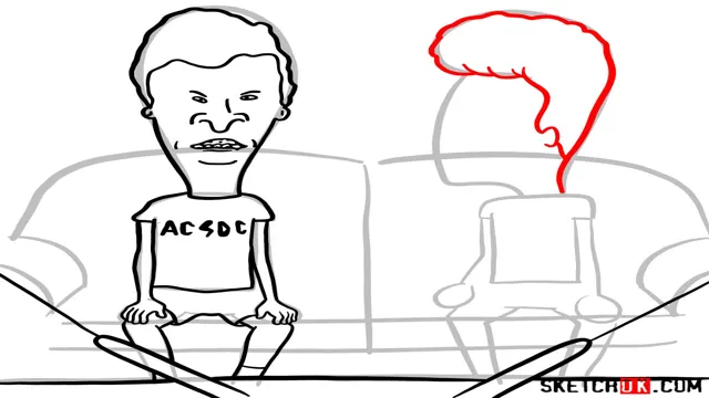 how to draw beavis