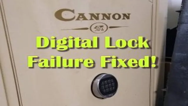 how to drill a cannon gun safe