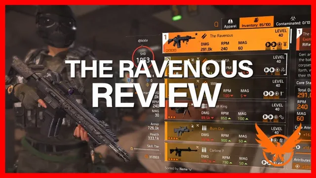 how to get ravenous division 2