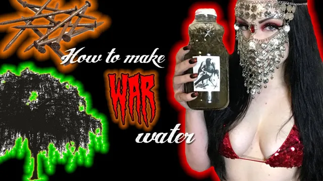 how to make war water