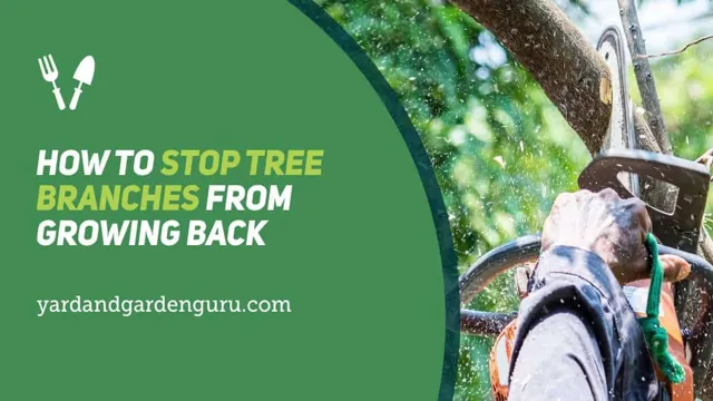 how to stop saplings from growing back