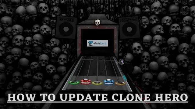 how to update clone hero