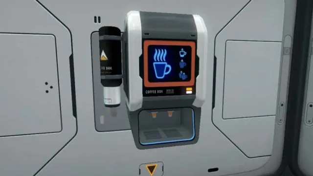 how to use coffee vending machine subnautica below zero