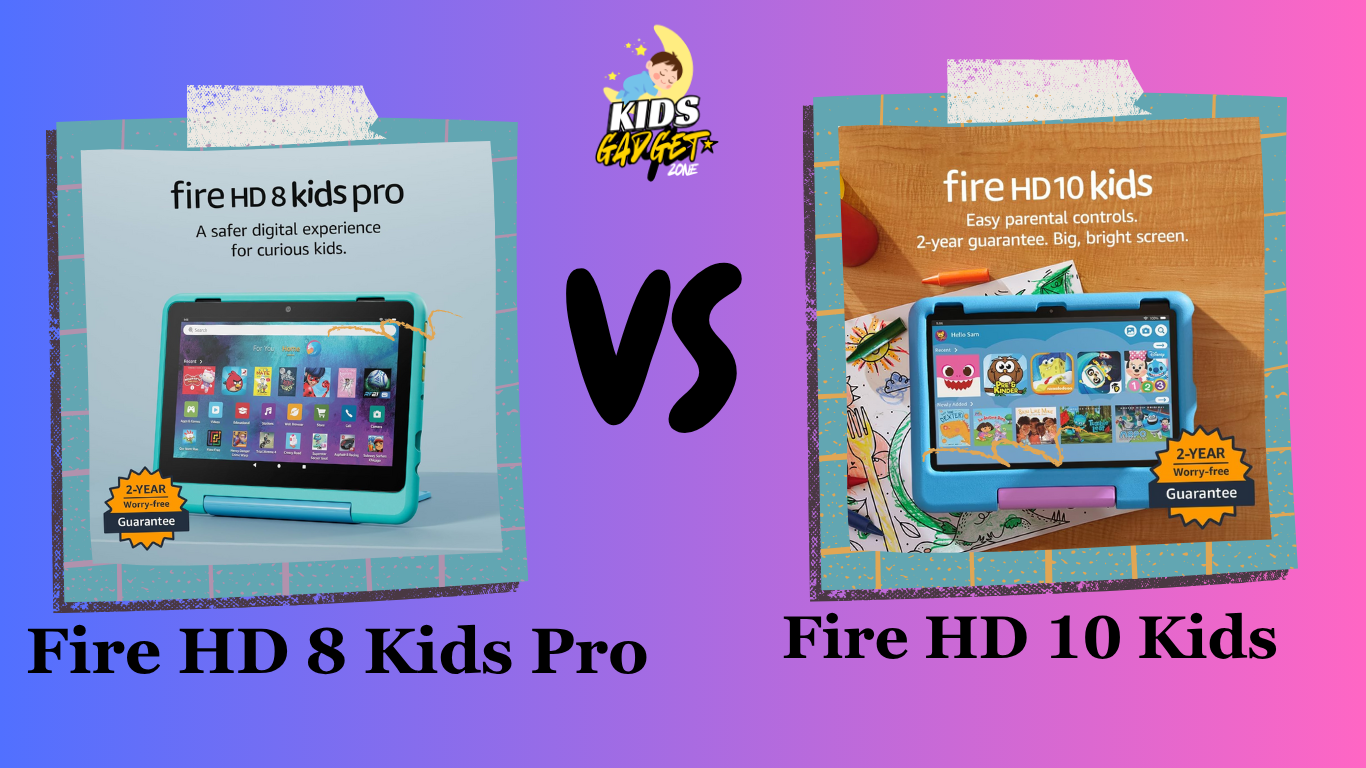 Fire HD 8 Kids Pro vs Fire HD 10 Kids