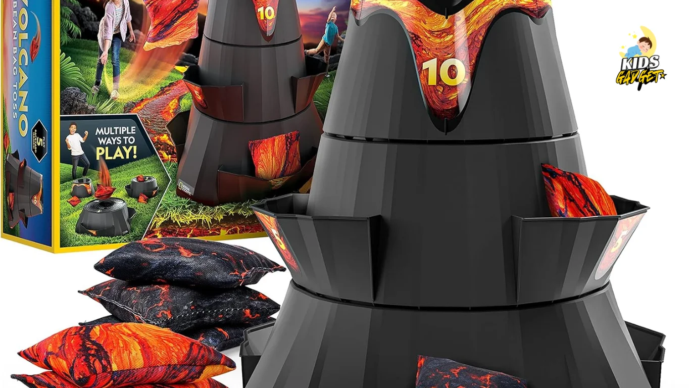 National Geographic Volcano Bean Bag Toss For Kids