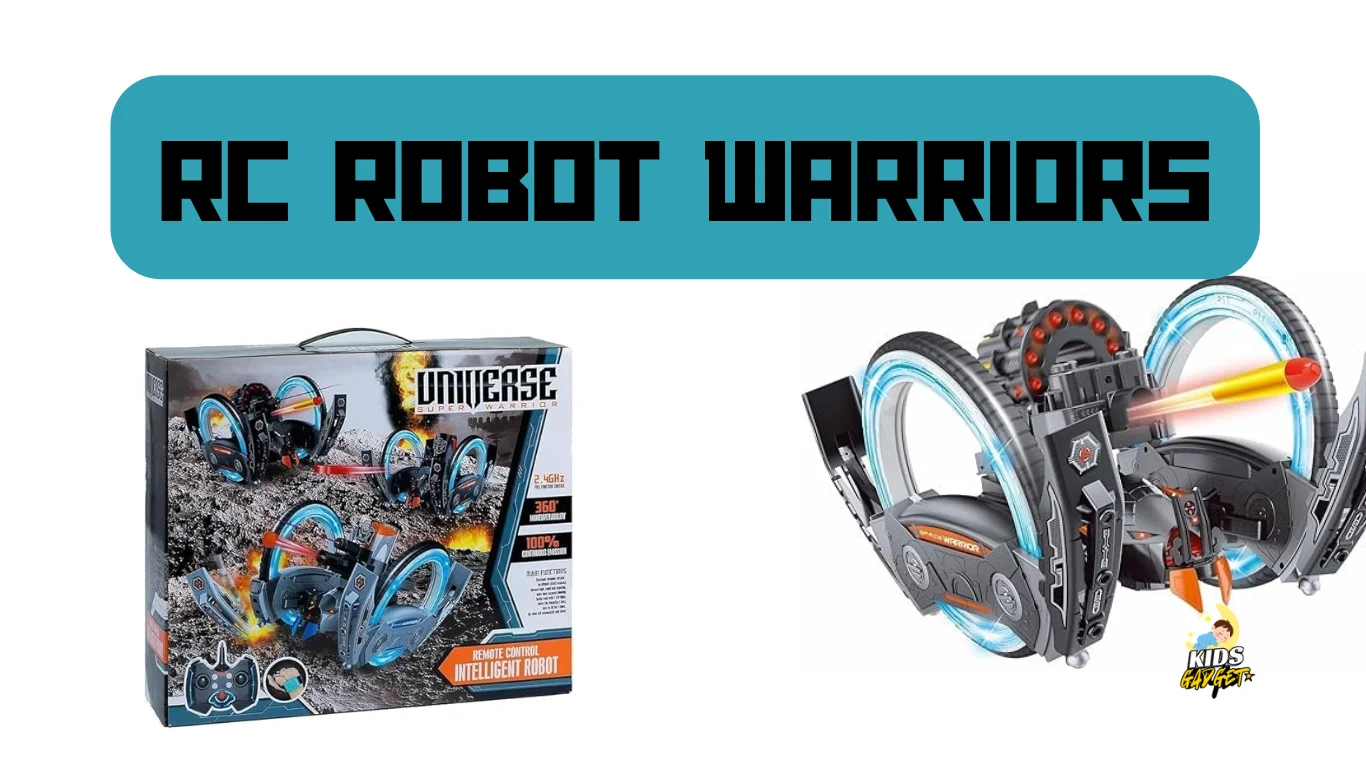 RC Robot Warriors with projectile launchers
