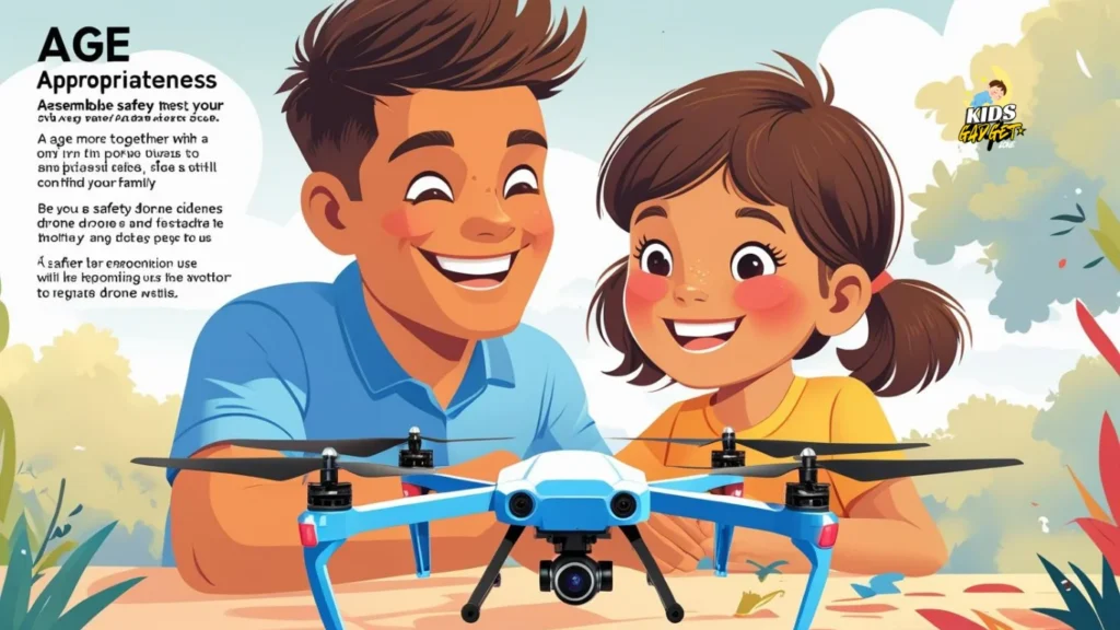 How old should a kid be for a drone