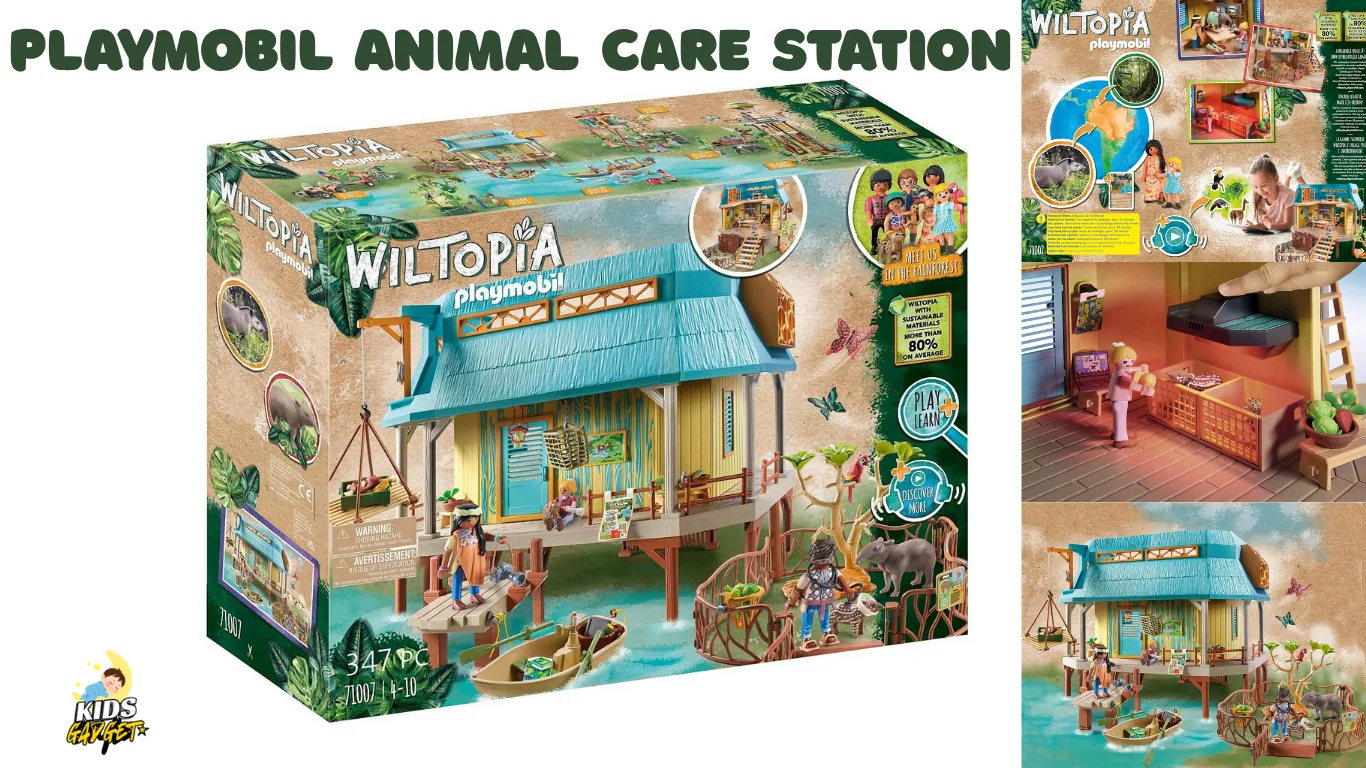 playmobil animal Care Station for kids